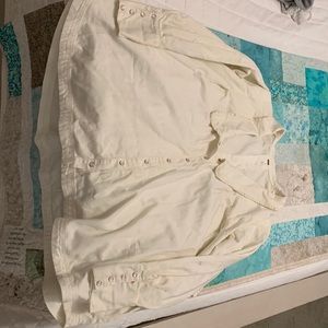 Brand new free people button down dress